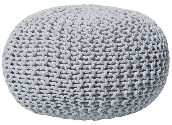 Puff CONRAD Pamut Világosszürke