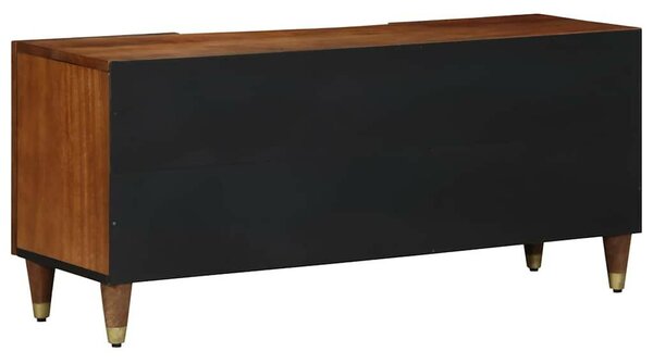 VidaXL TV Szekrény 105x33x46 cm Tömör Mangófából