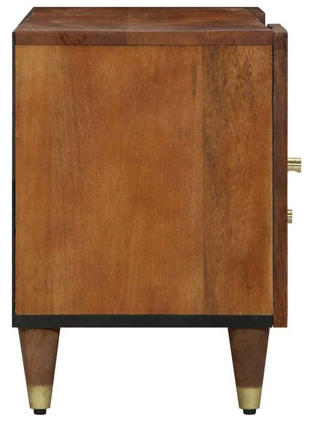 VidaXL TV Szekrény 105x33x46 cm Tömör Mangófából