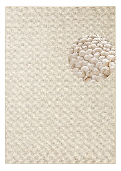 Krémszínű szőnyeg 200x300 cm Wolly – BT Carpet