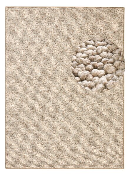 Világosbarna szőnyeg 80x150 cm Wolly – BT Carpet
