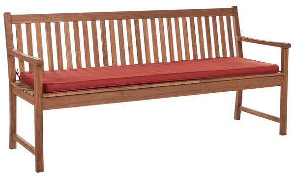Párna kerti padhoz VIVARA 169 x 50 cm Sötétpiros