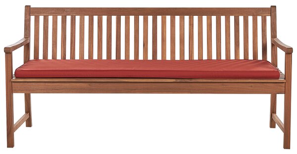 Párna kerti padhoz VIVARA 169 x 50 cm Sötétpiros