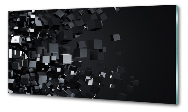 Konyhai falburkoló panel 3d absztrakció