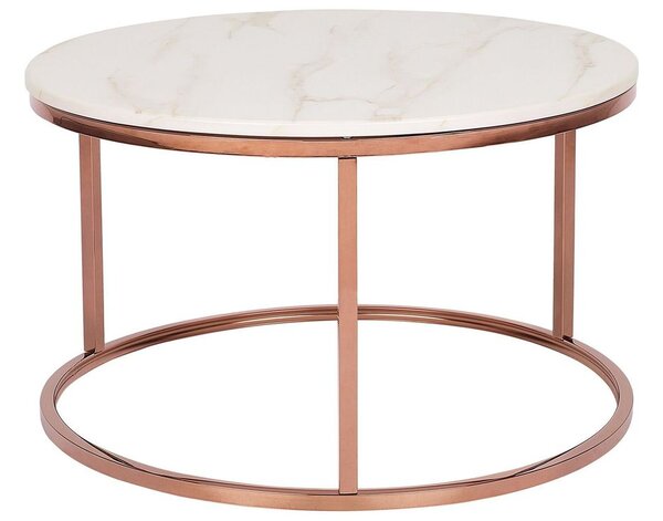 Dohányzóasztal CORAL Rose gold