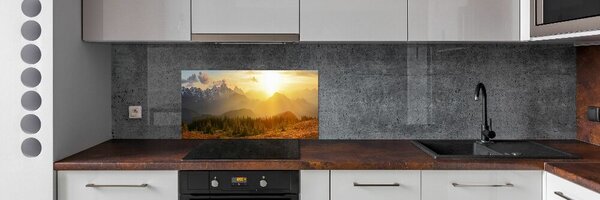 Konyhapanel Sunset hegy