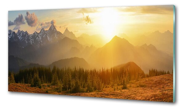 Konyhapanel Sunset hegy