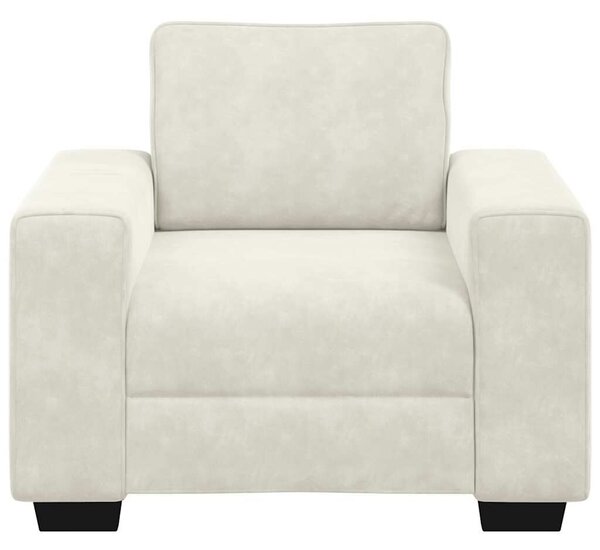 VidaXL krém bársony kanapéfotel 60 cm
