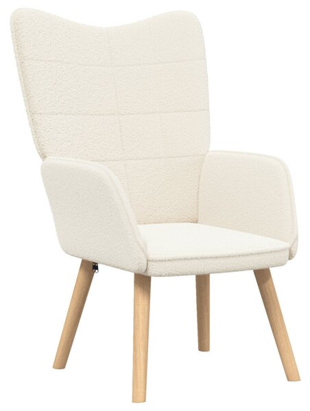 VidaXL Pihenőszék Krém 62 x 67 x 95.5 cm szövet