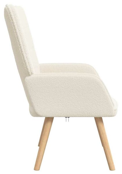 VidaXL Pihenőszék Krém 62 x 67 x 95.5 cm szövet