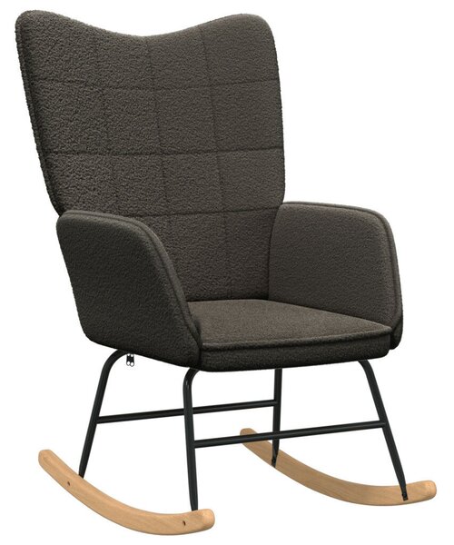 VidaXL Pihenőszék Sötétszürke 61 x 78 x 98 cm szövet