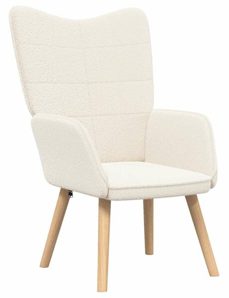 VidaXL Pihenőszék Krém 62 x 67 x 95.5 cm szövet
