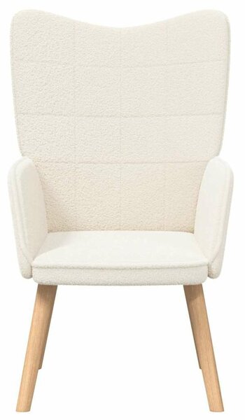 VidaXL Pihenőszék Krém 62 x 67 x 95.5 cm szövet