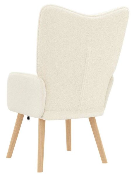VidaXL Pihenőszék Krém 62 x 67 x 95.5 cm szövet
