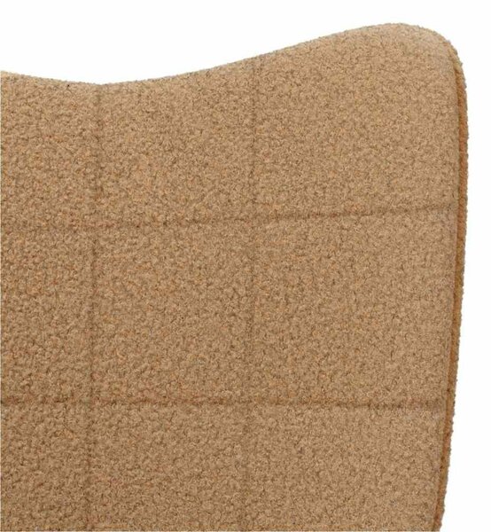 VidaXL Pihenőszék Bézs 62 x 67 x 95.5 cm szövet