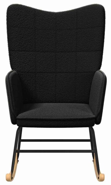 VidaXL Pihenőszék Fekete 61 x 78 x 98 cm szövet