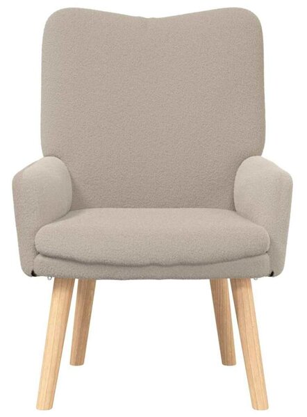 VidaXL Pihenőszék Világosszürke 63 x 67 x 94 cm szövet