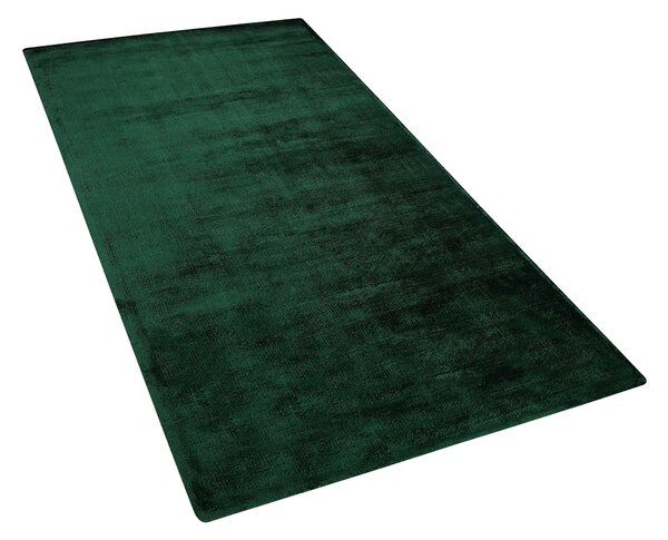 Szőnyeg GESI II Sötétzöld 80 x 150 cm Viszkóz
