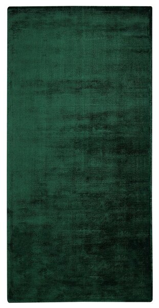 Szőnyeg GESI II Sötétzöld 80 x 150 cm Viszkóz