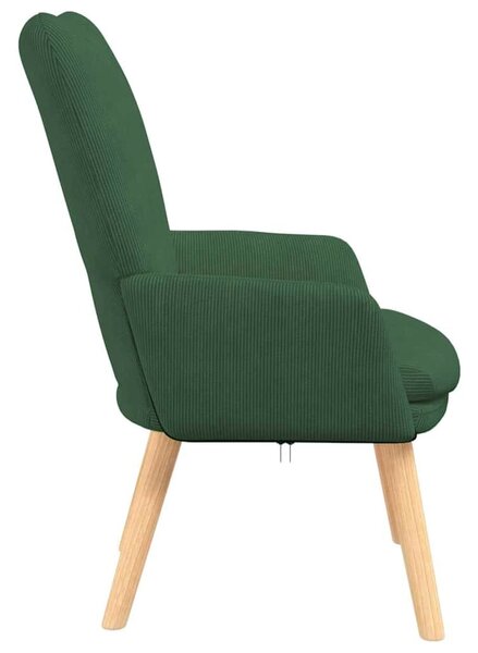 VidaXL Pihenőszék Zsungel zöld 63 x 67 x 94 cm szövet