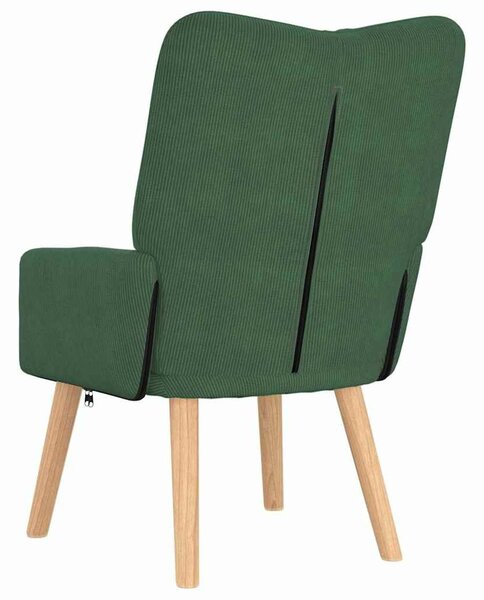 VidaXL Pihenőszék Zsungel zöld 63 x 67 x 94 cm szövet