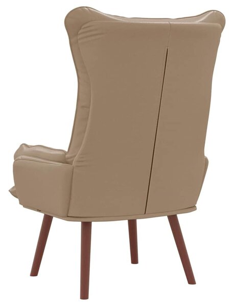 VidaXL Pihenőszék Cappuccino 69 x 74 x 93 cm Műbőr