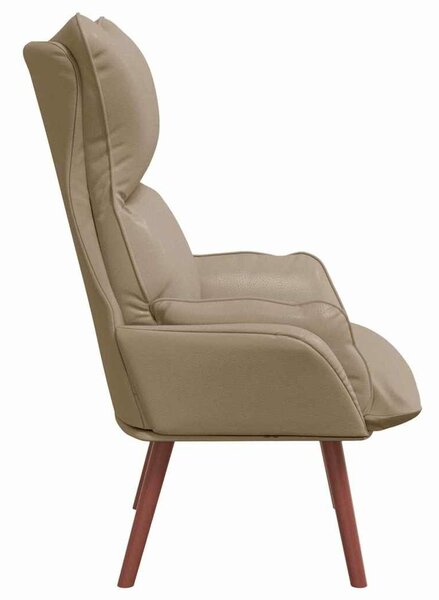 VidaXL Pihenőszék Cappuccino 69 x 74 x 93 cm Műbőr