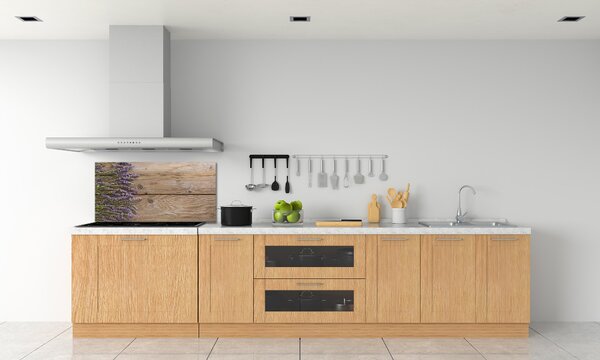 Konyhai hátfalpanel Lavender fa