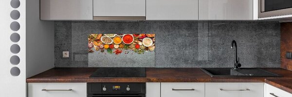 Konyhai dekorpanel Fűszerkeverékek