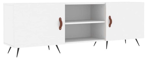 Modern TV-szekrény - Fehér - 150x30x50 cm