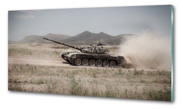 Hátfal panel konyhai Tank a sivatagban