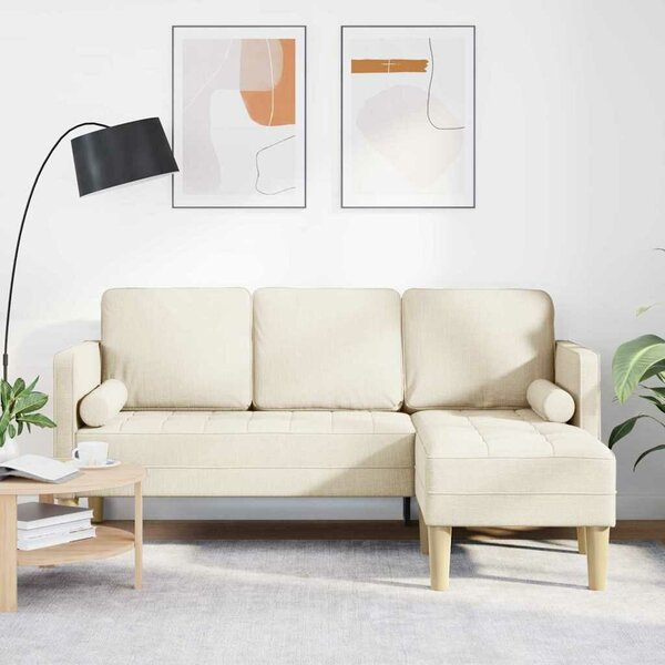 VidaXL Kanapé Szett Vászon 173 x 131 x 67 cm szövet