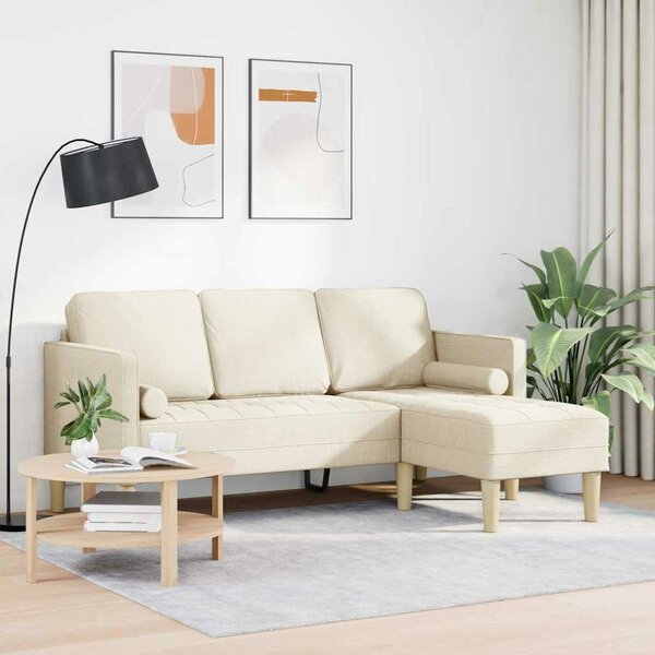 VidaXL Kanapé Szett Vászon 173 x 131 x 67 cm szövet