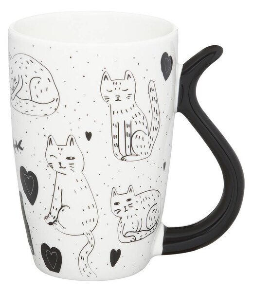 Ambition Black Cat bögre 380 ml cicák