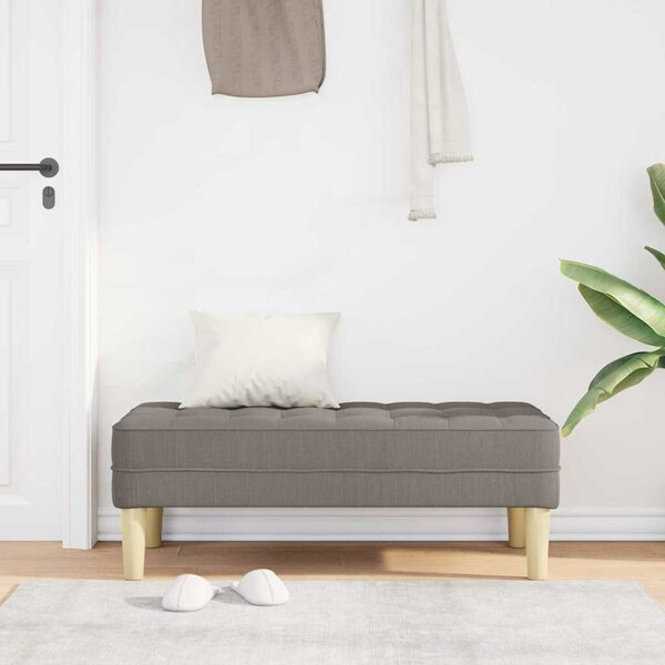 VidaXL pad Tópszínű 113 x 57 x 39 cm szövet