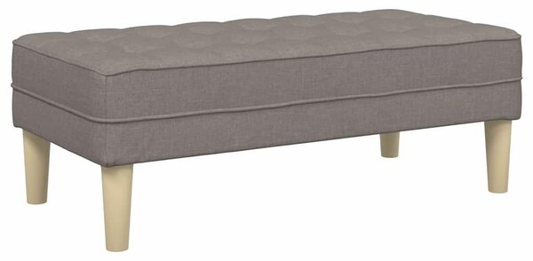 VidaXL pad Tópszínű 113 x 57 x 39 cm szövet