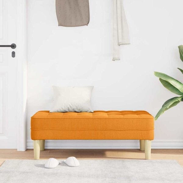 VidaXL pad Sötét sárga 113 x 57 x 39 cm szövet