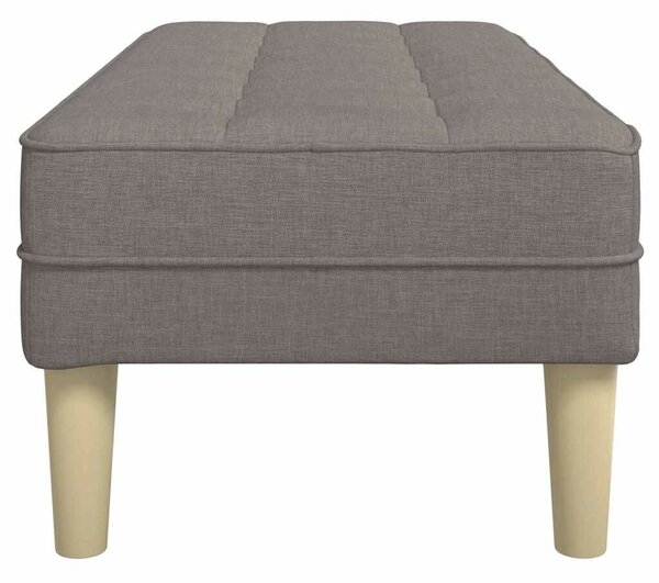 VidaXL pad Tópszínű 113 x 57 x 39 cm szövet