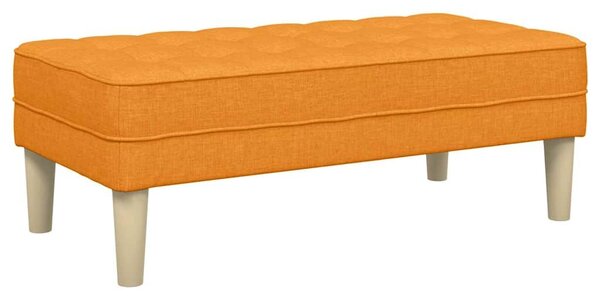 VidaXL pad Sötét sárga 113 x 57 x 39 cm szövet