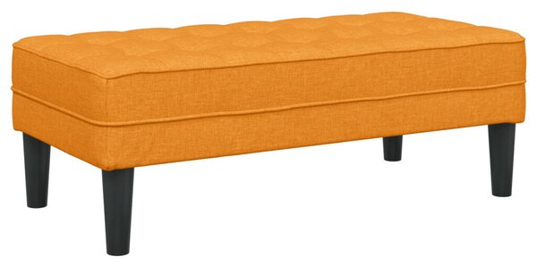VidaXL pad Sötét sárga 113 x 57 x 39 cm szövet
