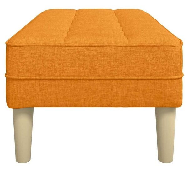 VidaXL pad Sötét sárga 113 x 57 x 39 cm szövet
