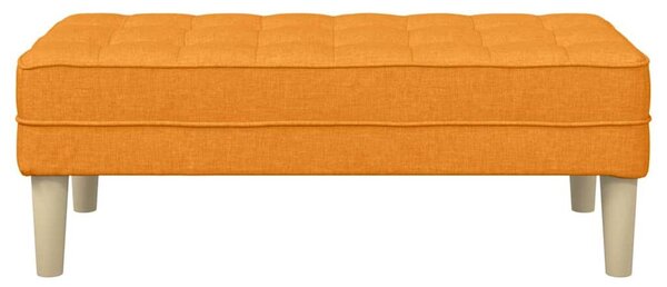 VidaXL pad Sötét sárga 113 x 57 x 39 cm szövet