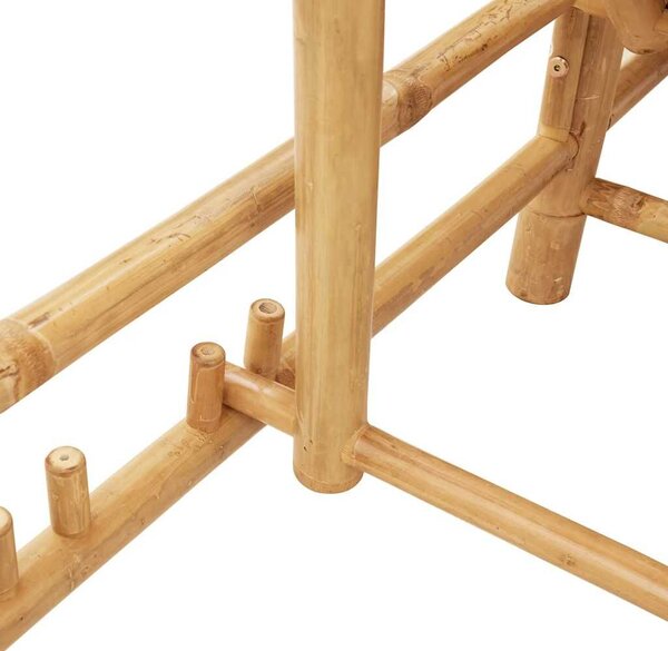 VidaXL bambusz napozóágy 55x199x30 cm