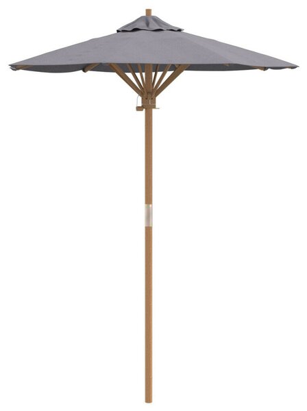 VidaXL Kerti napernyő sötétszürke 150x210 cm bambuszból