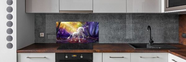 Konyhai fali panel Egyszarvú
