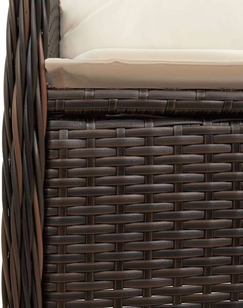 VidaXL Polyrattan Kerti Bútor - 8 Személyes Bisztró