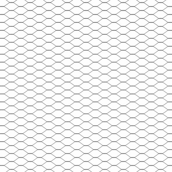 VidaXL Hexagon kerítés 1,2 x 100 m PVC Szürke