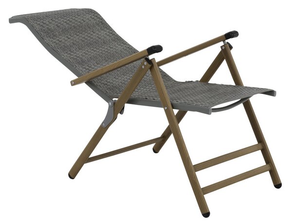 Patio Emma összecsukható kerti szék szürke