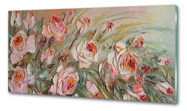 Konyhai hátfalpanel Roses
