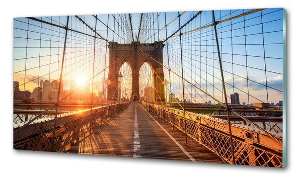 Hátfal panel konyhai Brooklyn híd